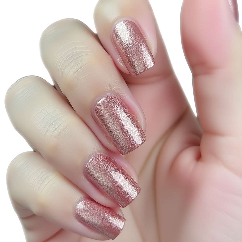 Nail Polish Color Rose Color 2 Bottles