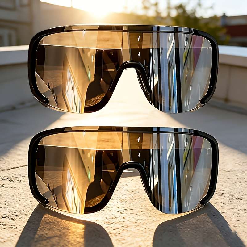 Cycling Glasses Color Black Frame White Mercury  Black Frame White Mercury