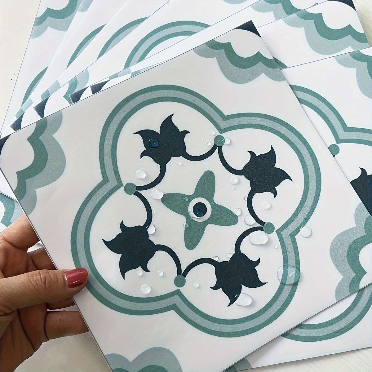 Floor Stickers Model Bds4T 242 Is 9Pcs Size 11.81X11.81Inch Is 30X30Cm