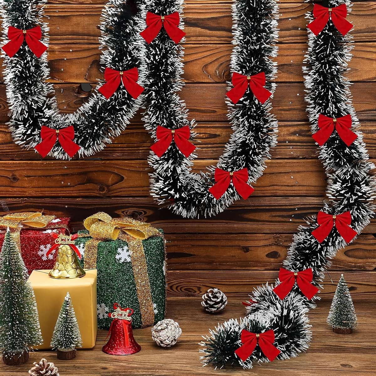 Christmas Decorations Style D Quantity 10M 2Mx5Pcs