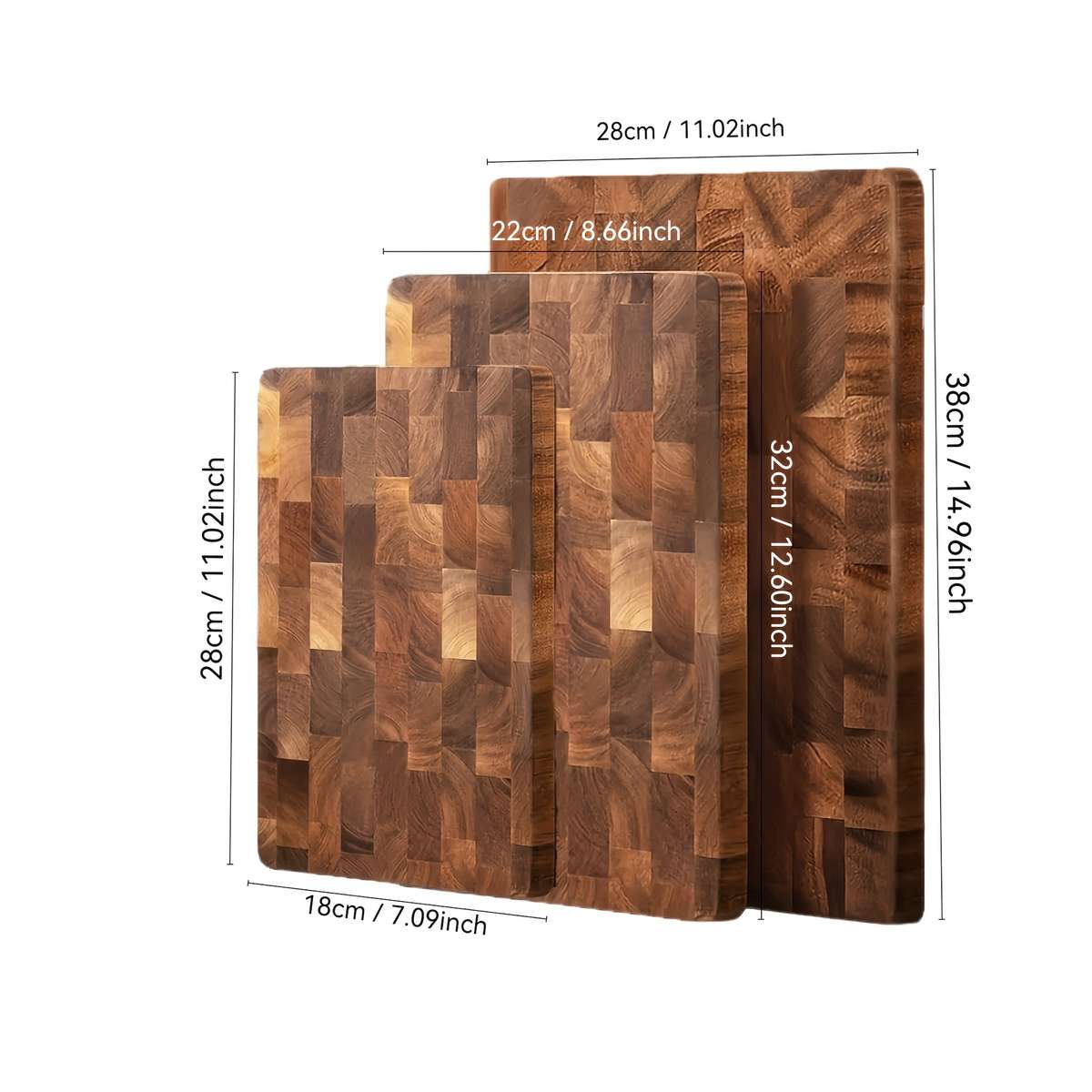 Cutting Board Size Acacia 12.6Inch32Cm