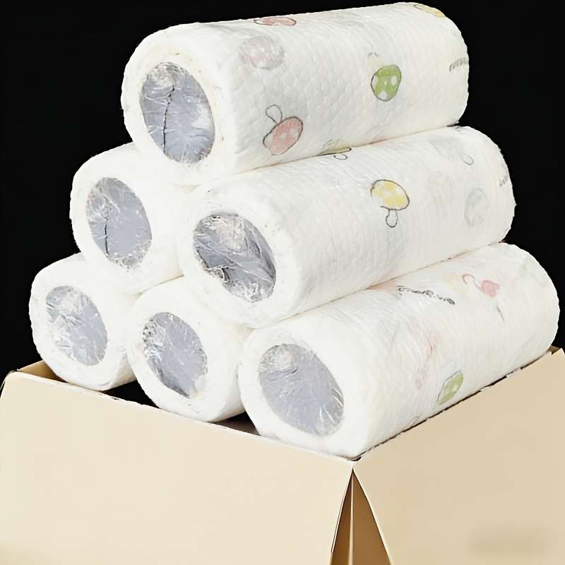 Rag Model 2 Rolls99 Sheets Random Pattern