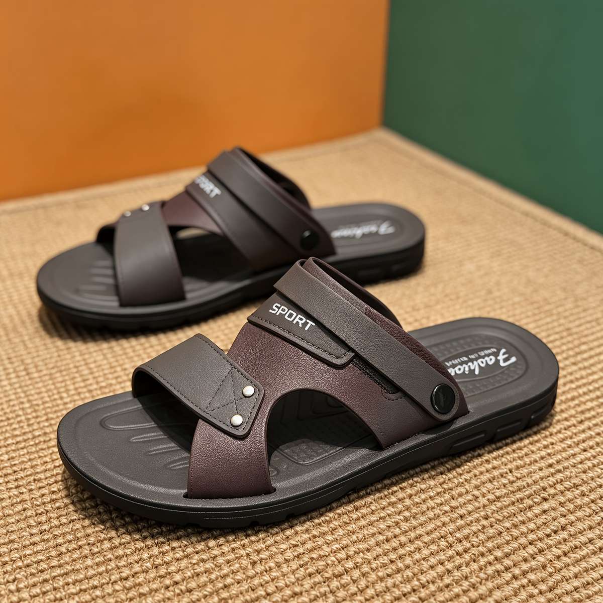 Sandals Color Dark Gray Size Uk 7 Wide