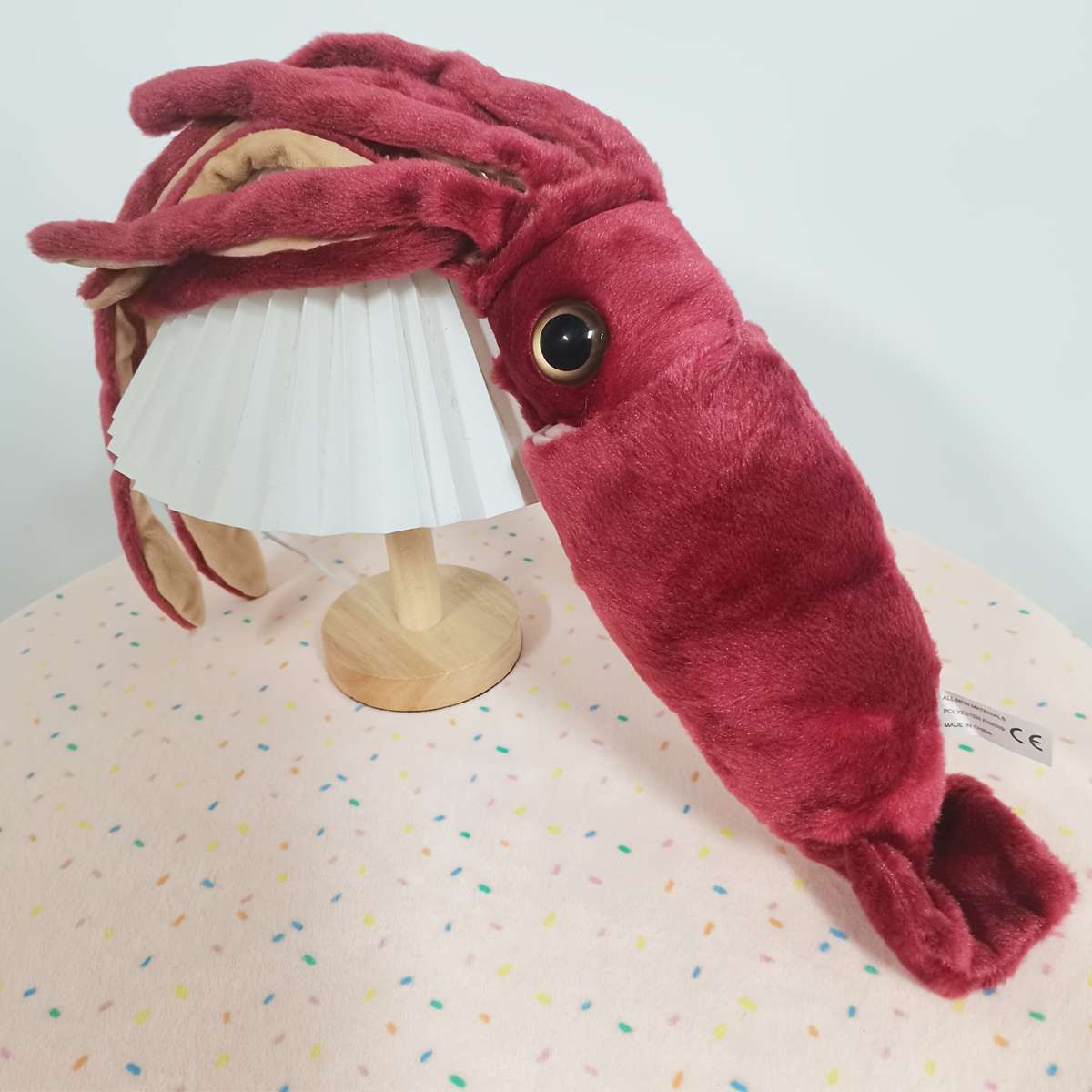 Plush Toyss color Wine Red