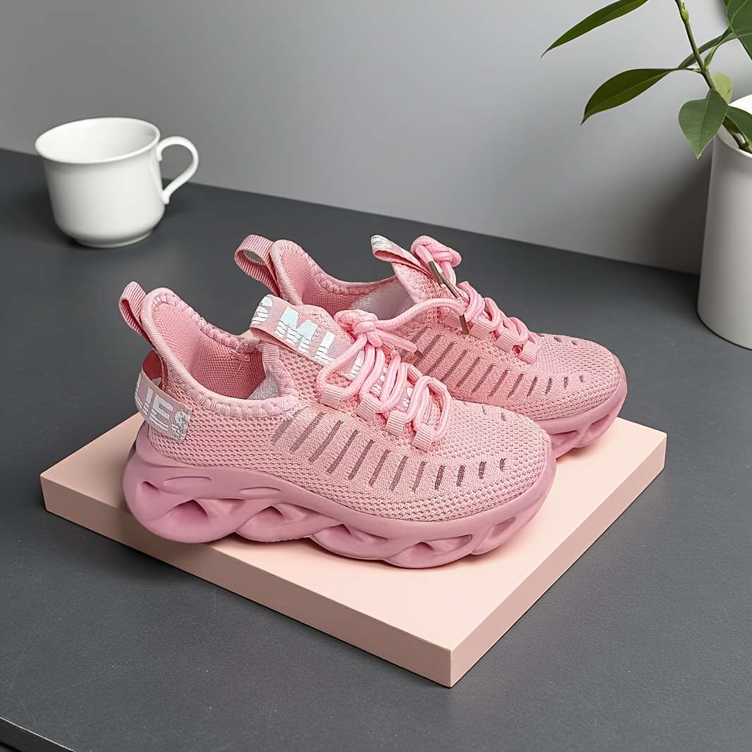 Sneakers Color Pink Red Sizeuk 2 Big Kid