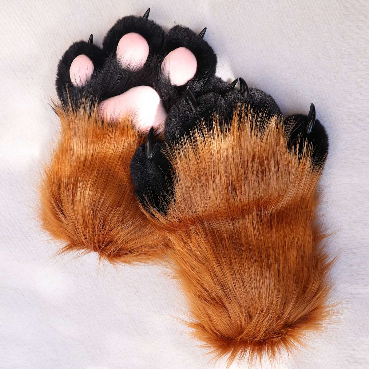 Winter Gloves Color Red