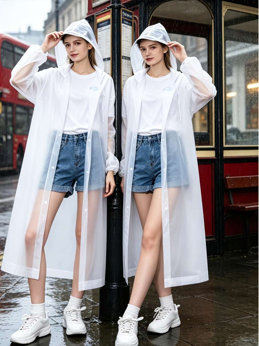 Raincoat Space Gray Size Onesize
