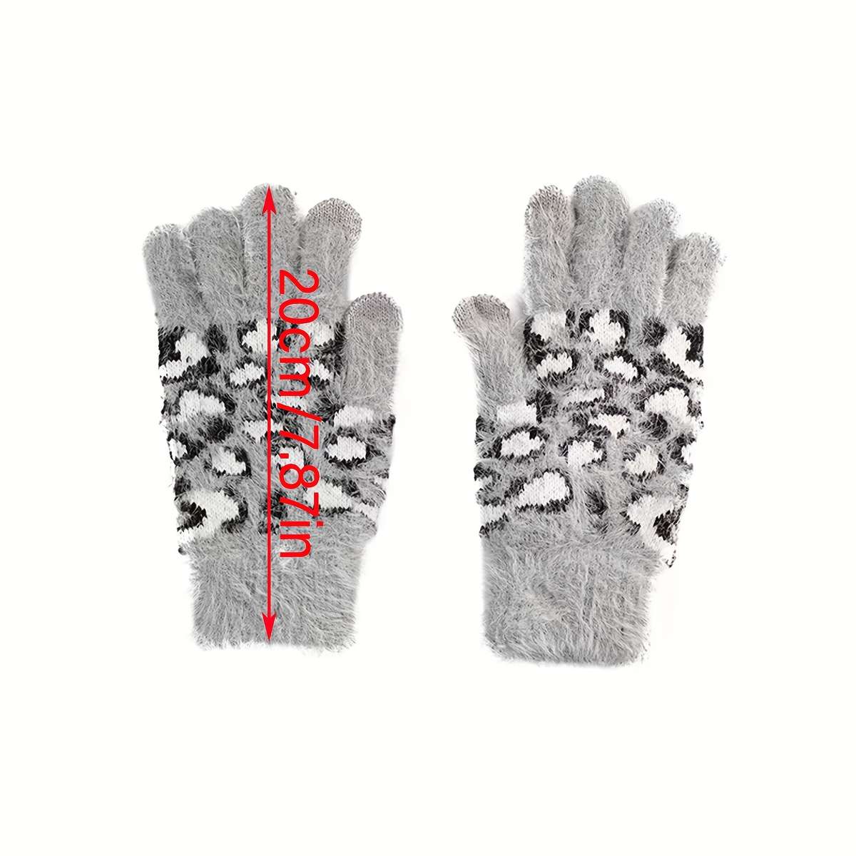 Winter Gloves Color A Brown
