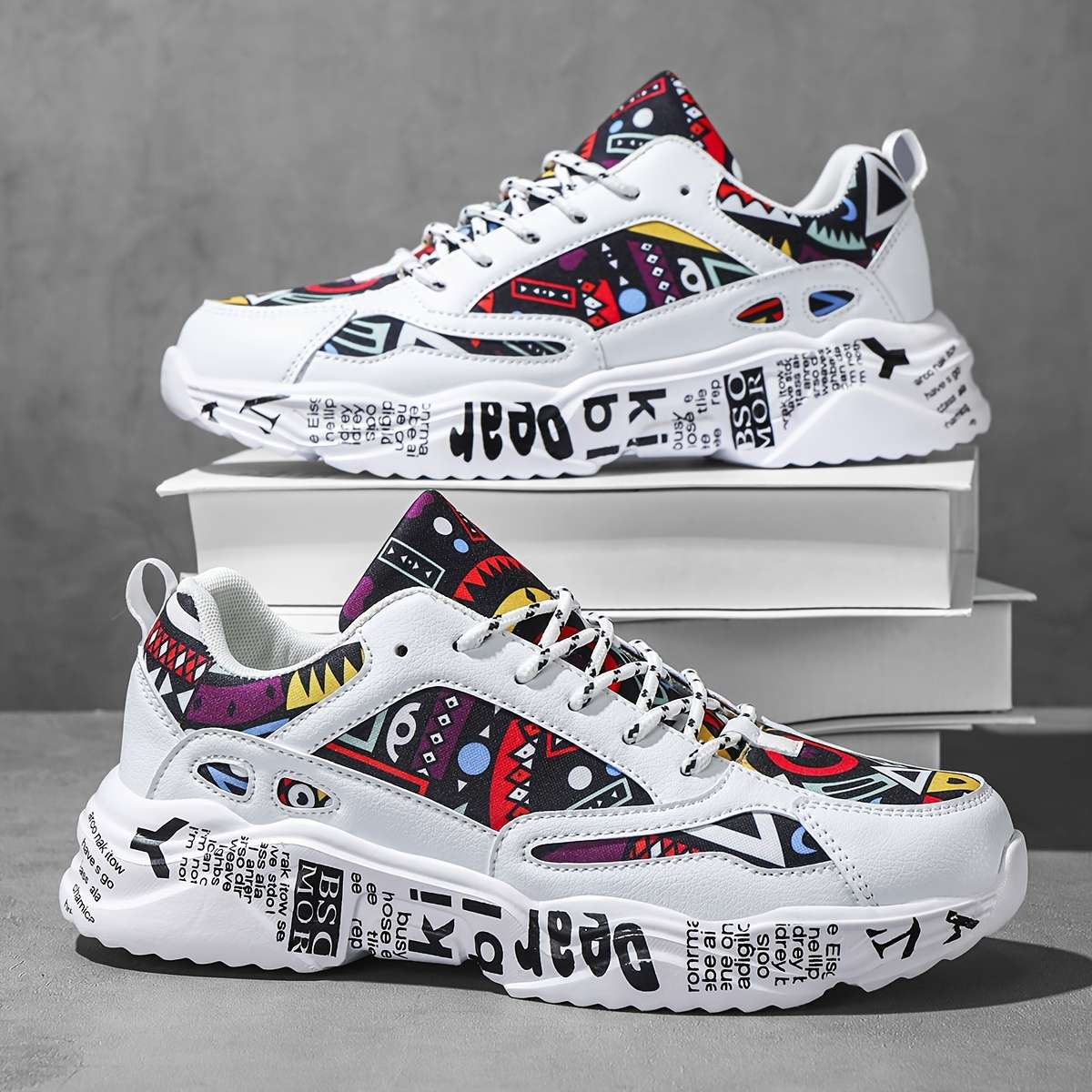 Sneakers Color White And Yellow Sizeuk 7
