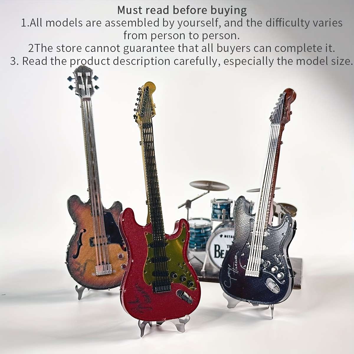 3D Puzzle Musical Instrument Model Model Paul Beth