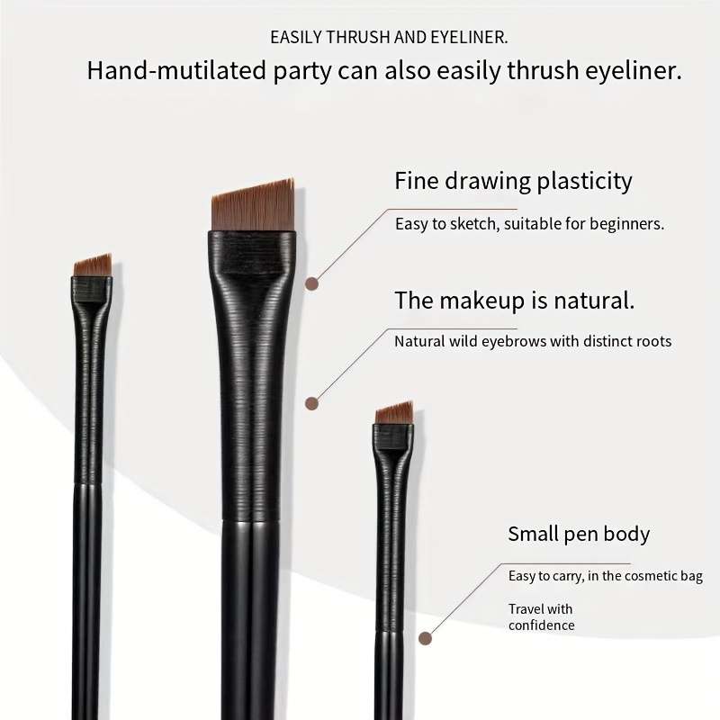 Makeup Brush Set Color Black Quantity2 Pack