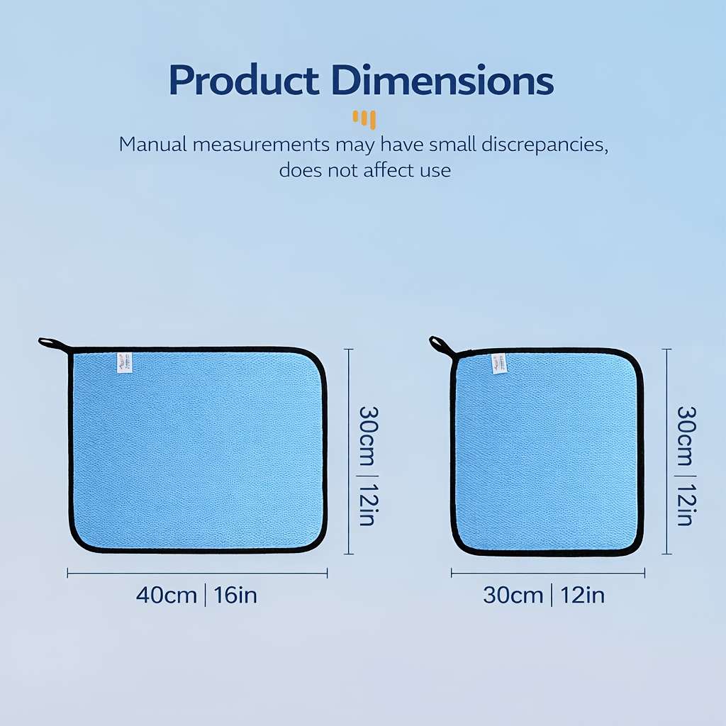 Rag Color Blue Quantity 2Pcs