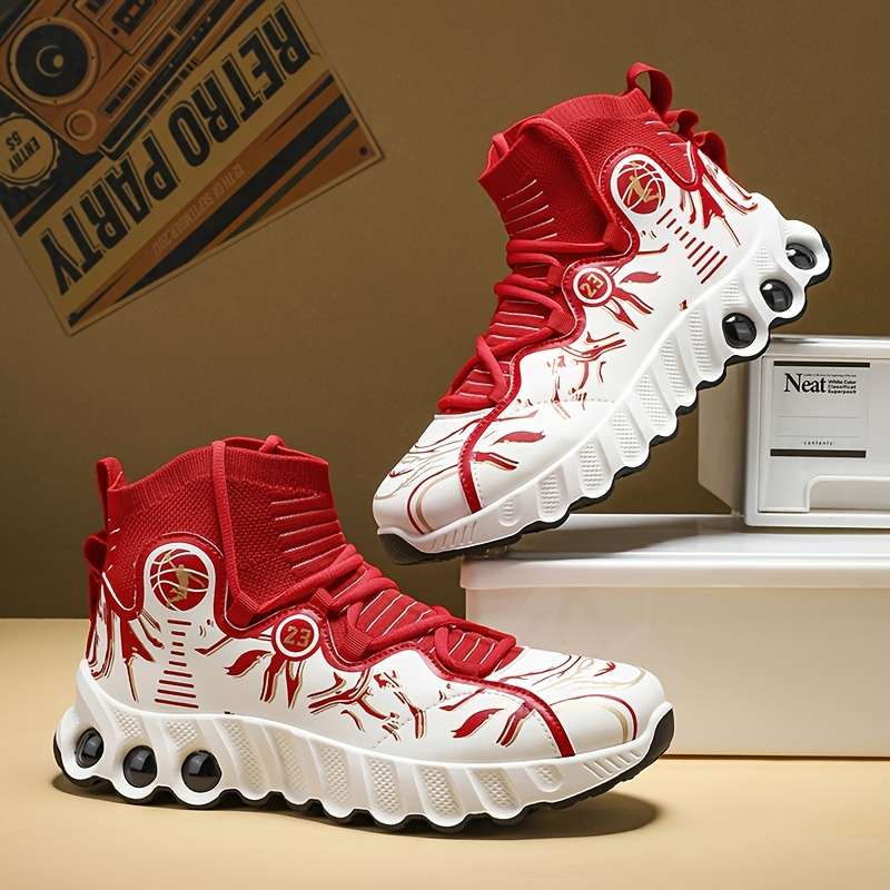 Basketball Shoes Color White Sizeuk 8.5