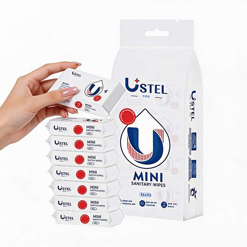 Wet Wipes Quantity 8Packs 64 Pieces