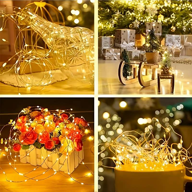 Christmas Lights Red Size 7M 22.97Ft 50Led