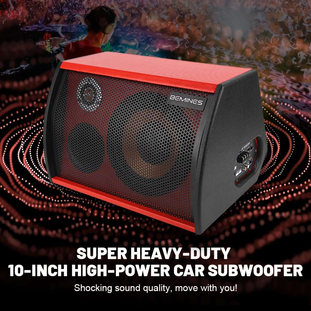 Smart Featuring Crystal Sound 700W Max Power Inch For Festival Celebration 10