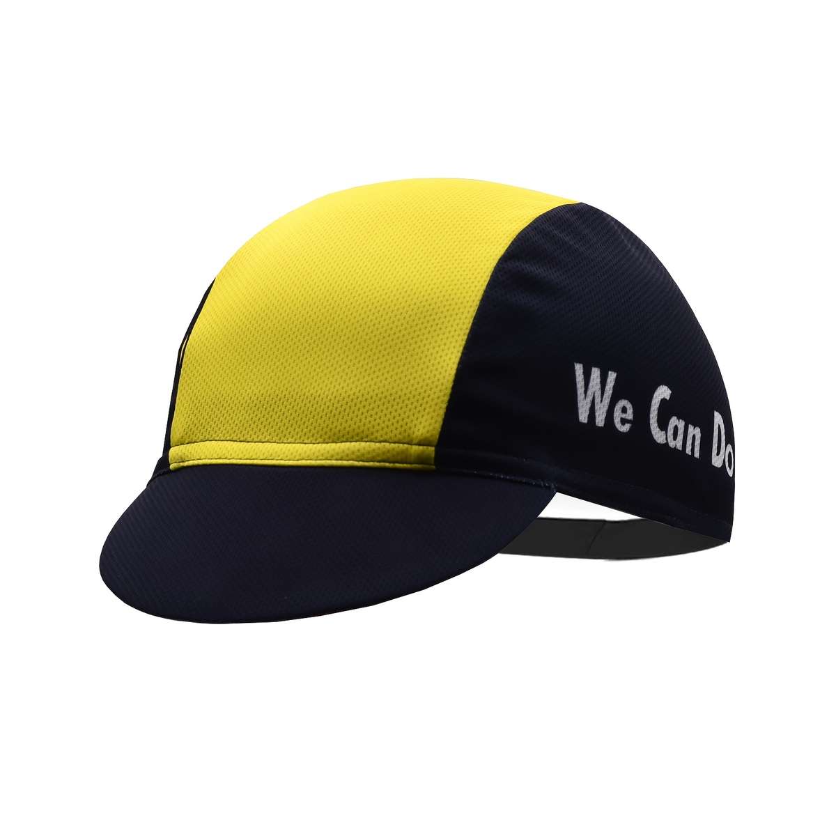 Men'S Yellow Black Cycling Cap Windproof Sun-Protective Soft Shell Outdoor Sports Hat Wit