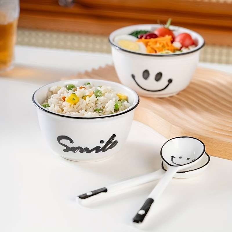 Bowl Items 2Pcs Bowl2Pcs Spoon