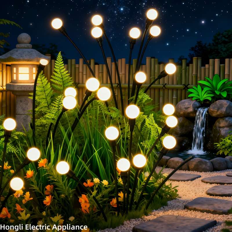 Solar Firefly Lawn Garden Lights