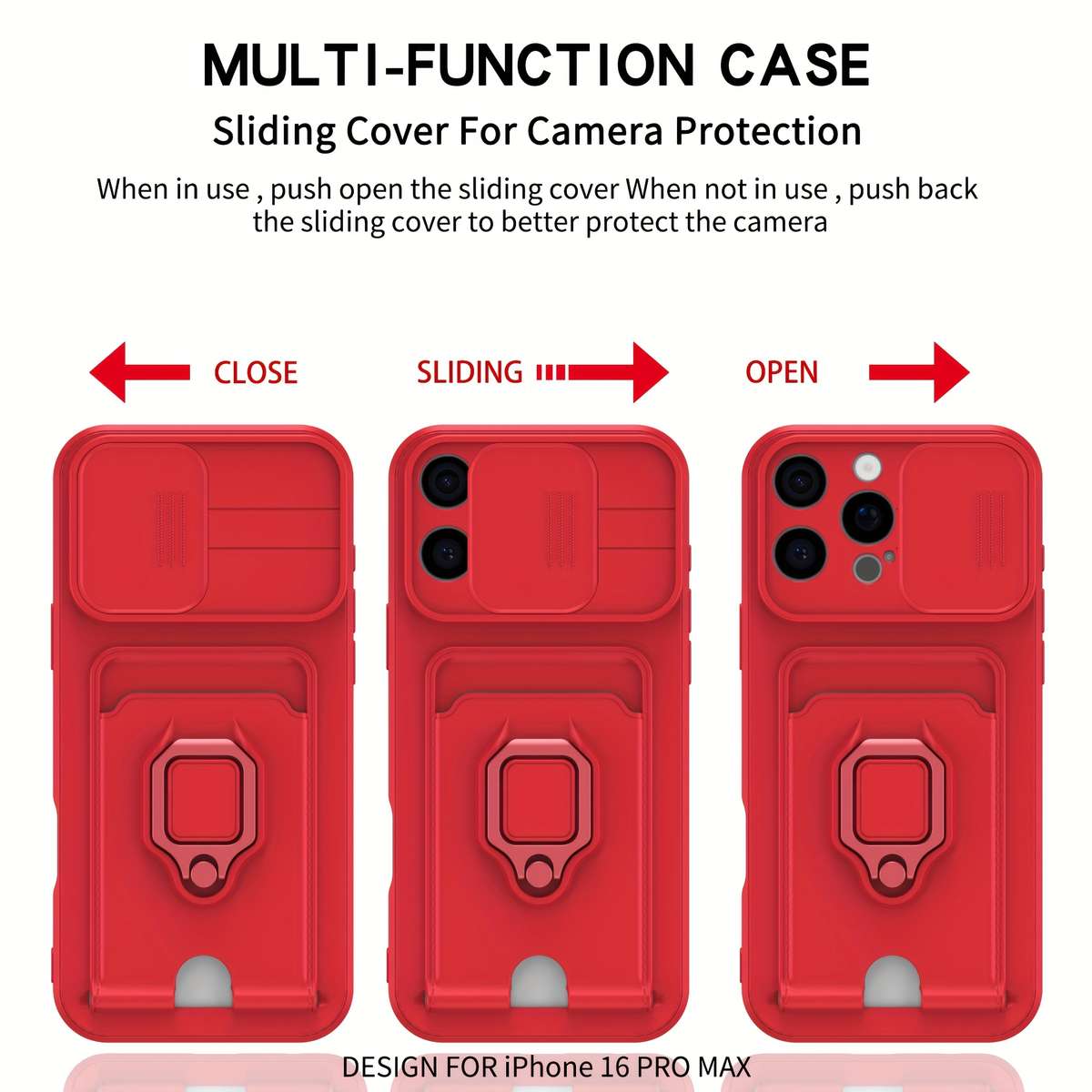 Black For iPhone Phone Case