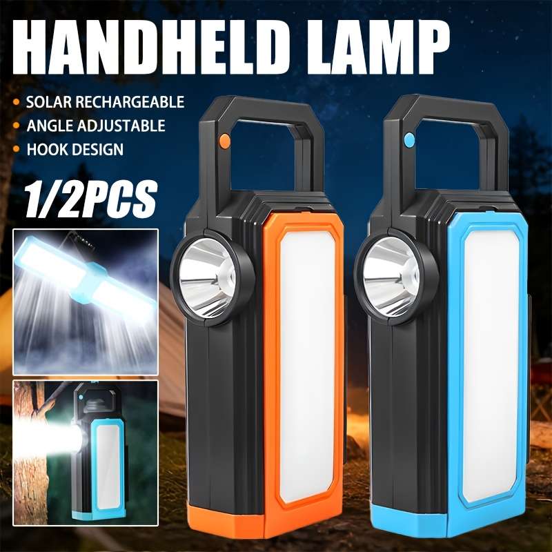 Solar Emergency Lights Items Blue Lamp