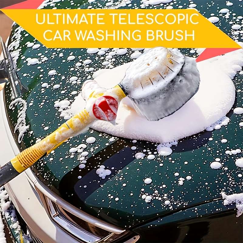 Industrial Multi Purpose Portable 360 Rotating Car Brush With Equipment