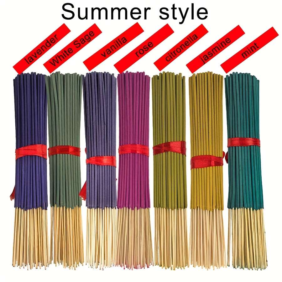 Incense Color Springtime Style Quantity 7 Sets Is 140 Pcs