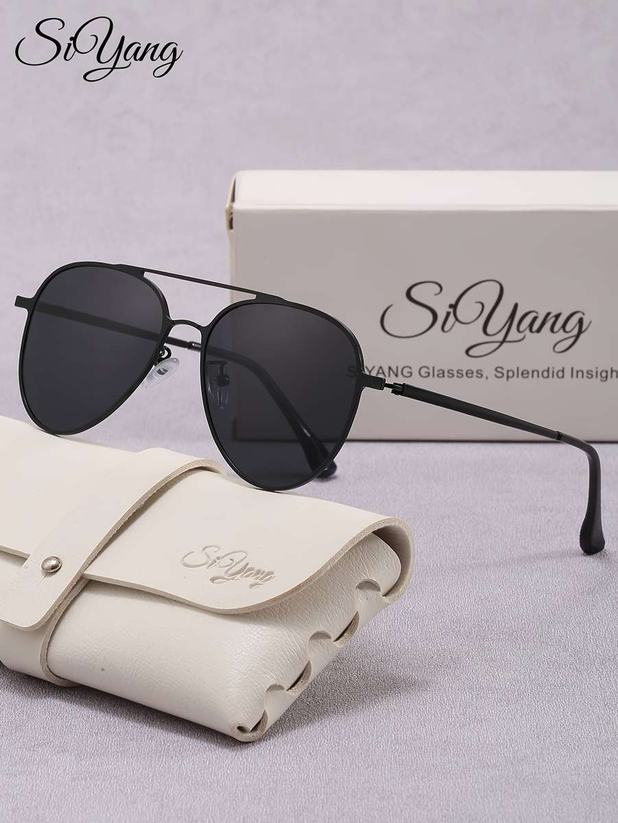 Cycling Glasses Color Black Frame Black Gray Lens