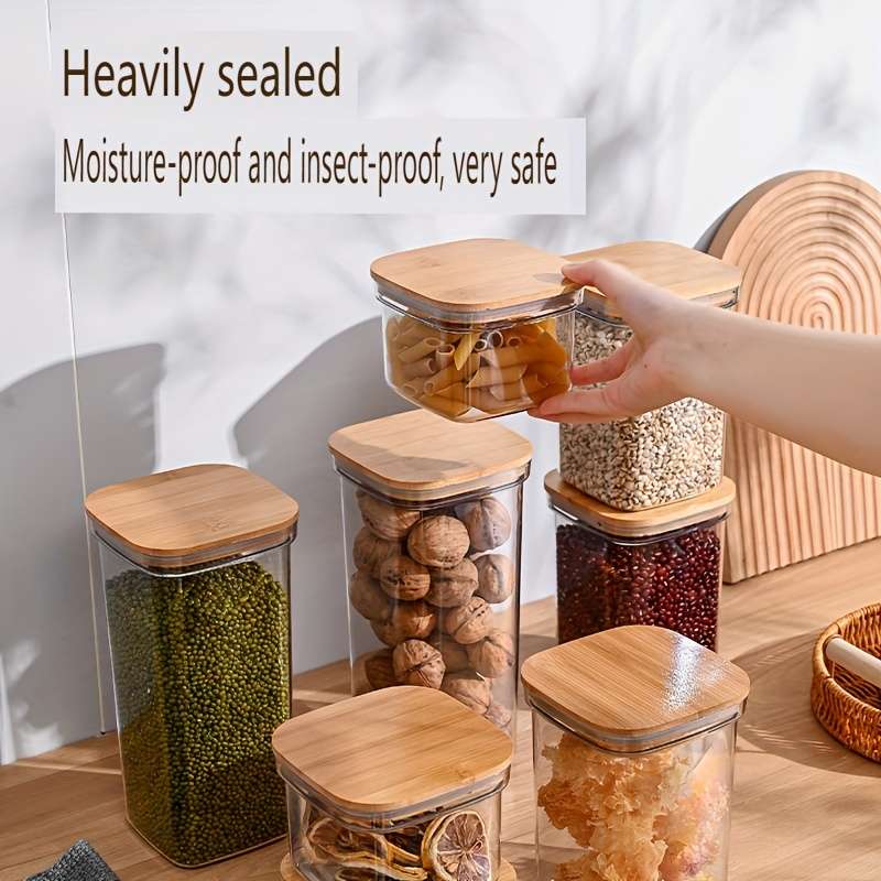 Sealed Jar Color Transparent White Size6 Jianl*1 M*2 S*3