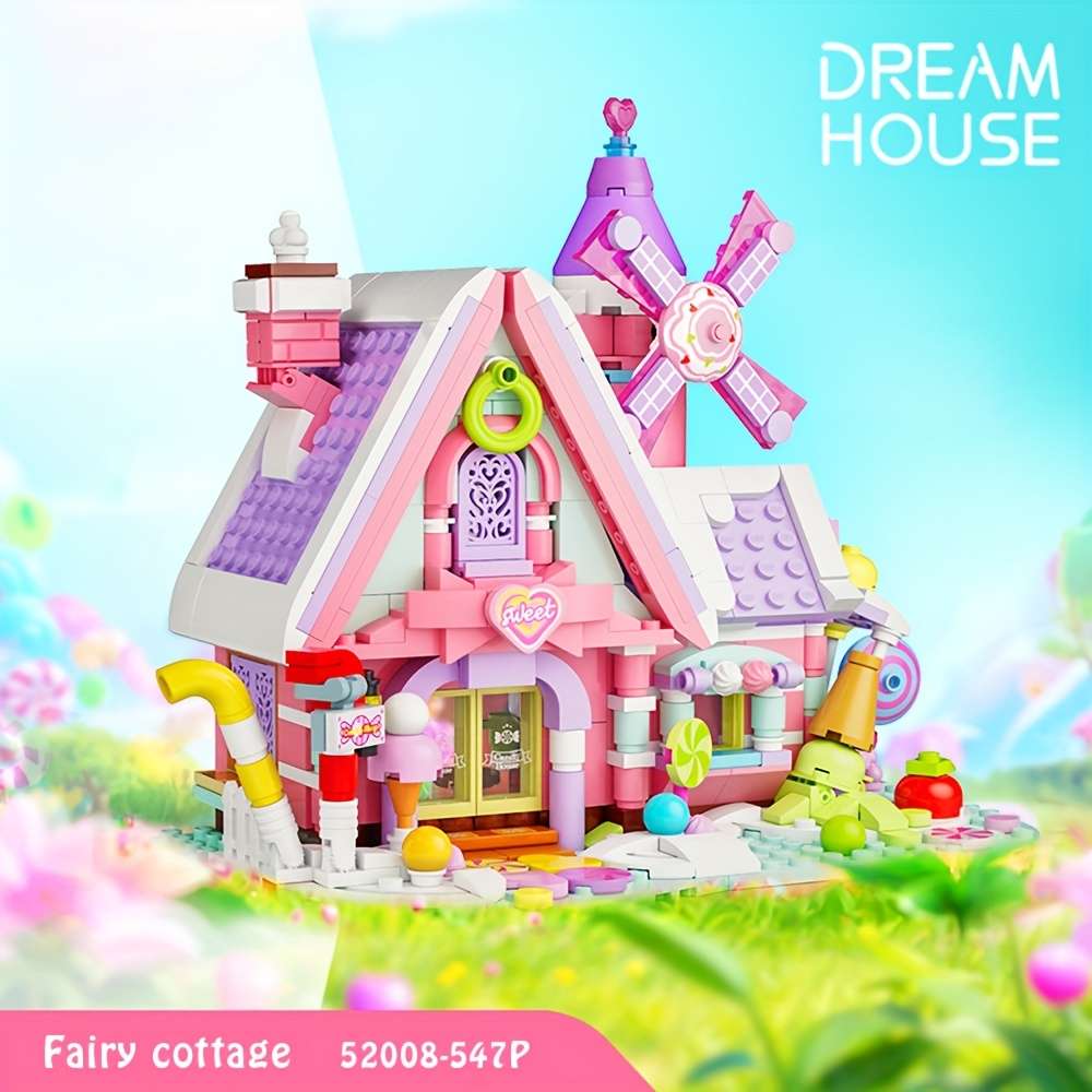 3D Building Model Puzzle Set Model 52007 08