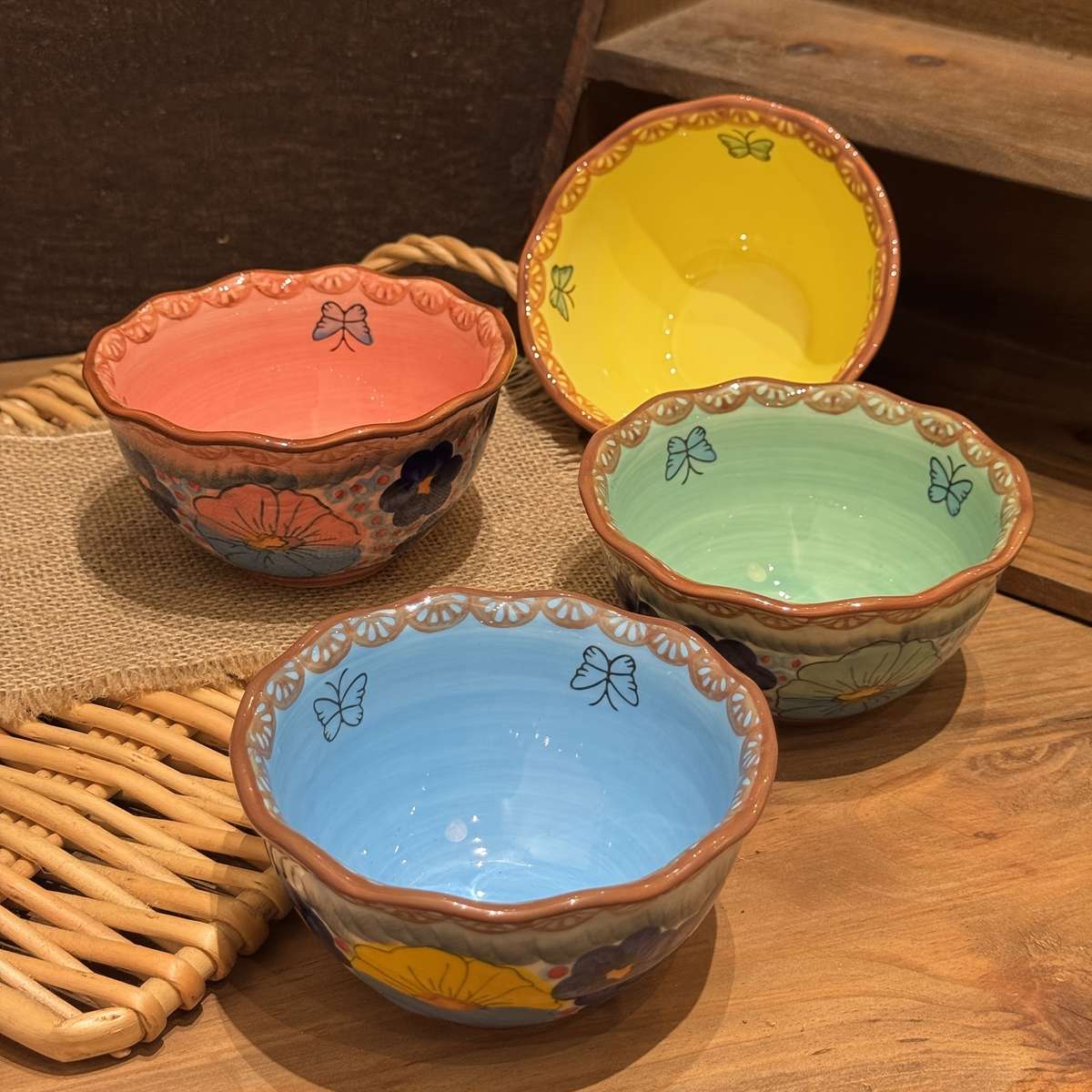 Bowl Color 11.43Cmblue
