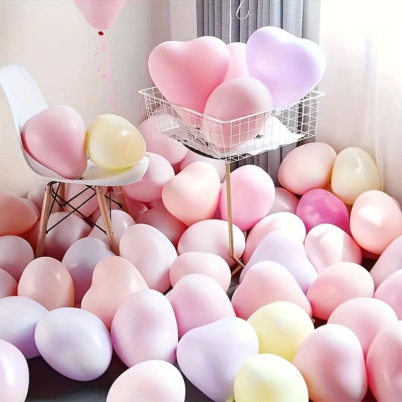 Balloon Items 30Pcs 25.4 Cm Maca Love Blue