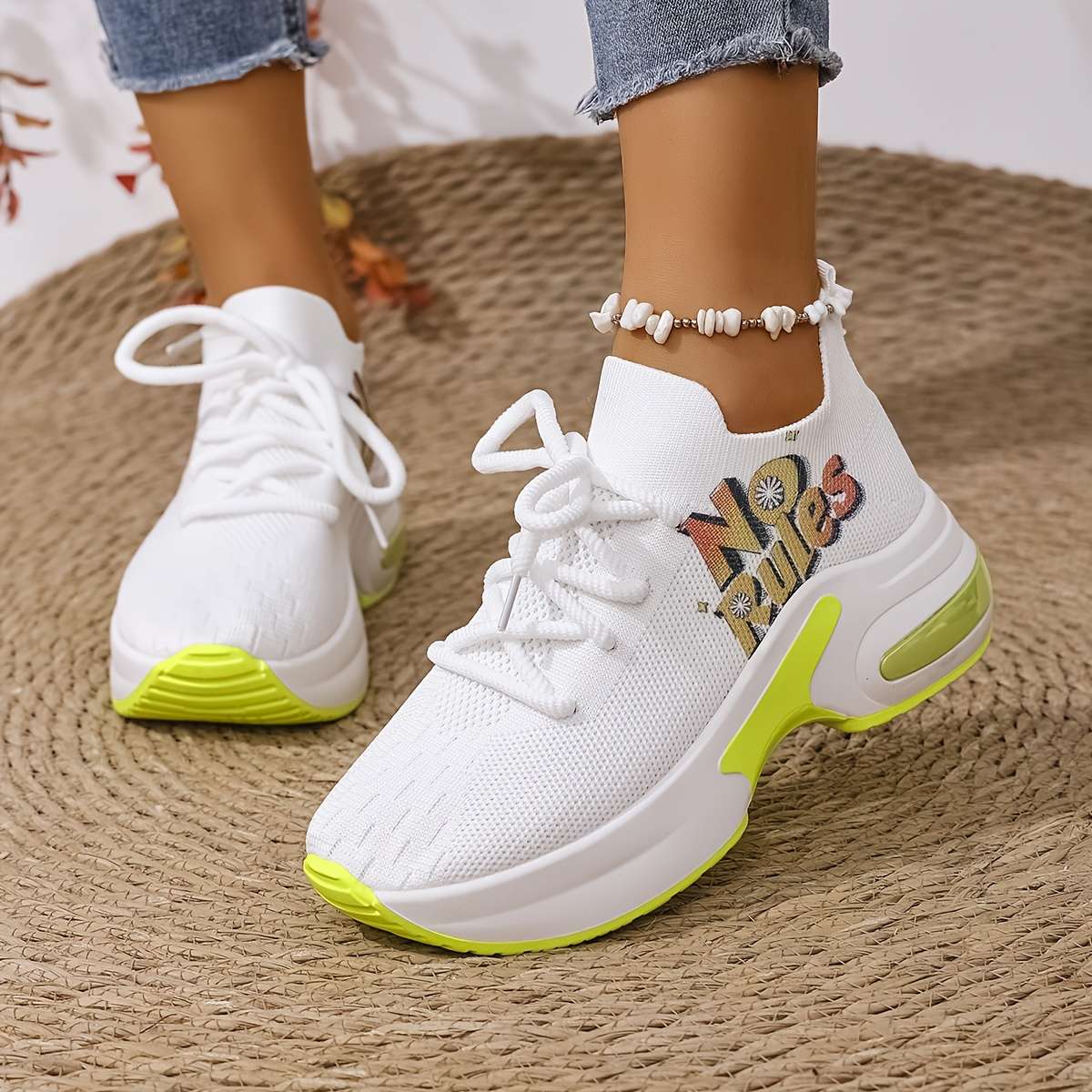 Women S Sneakers Color White Sizeuk 3.5