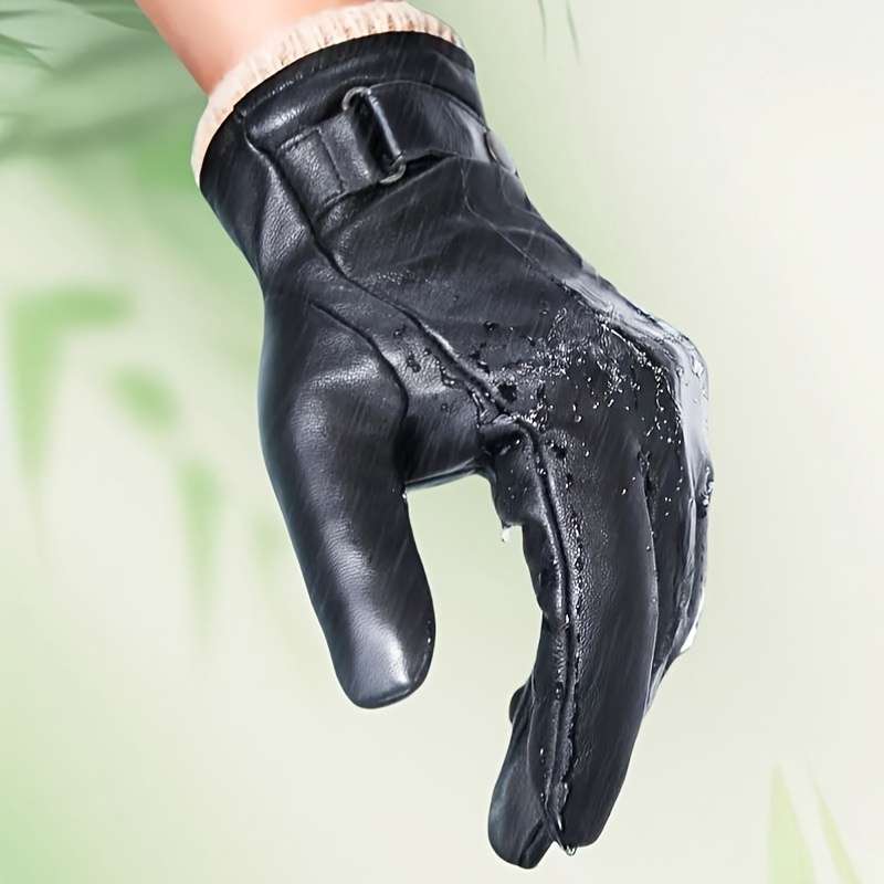 Winter Gloves Color Black