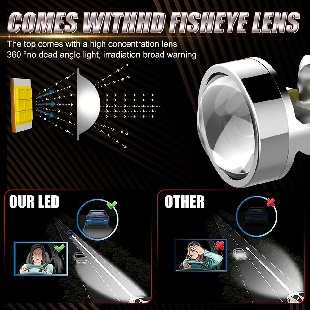 Car Lights Items 2Pcs Lens H7