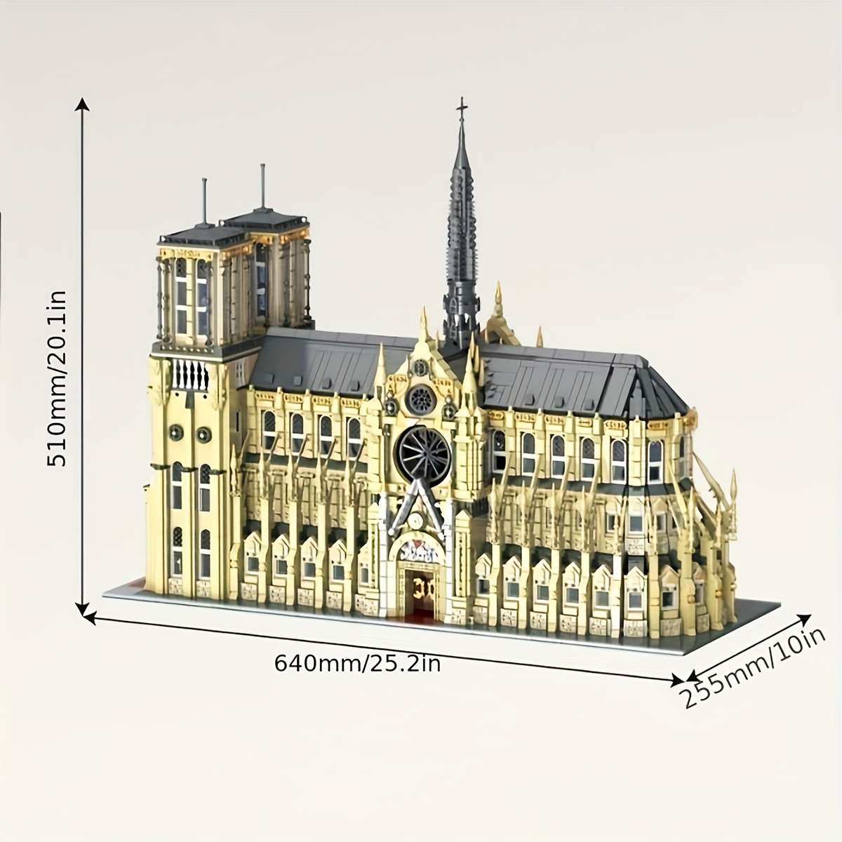 Building Toy Architectural Model Toy Set Color Mixed Color[Static]B17935