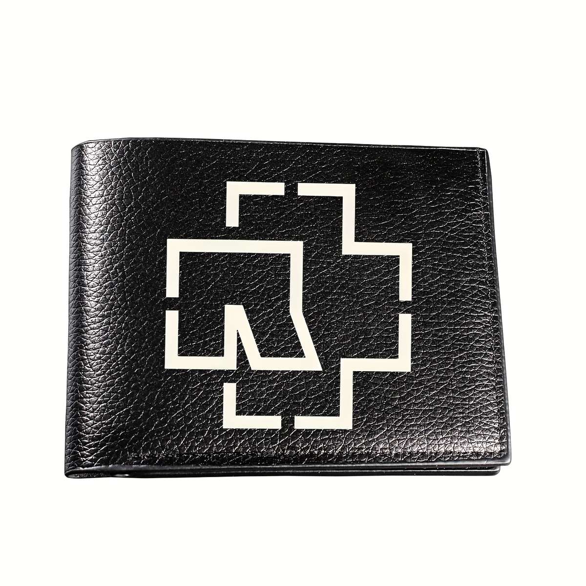 Rammstein-Inspired Graphic Men'S Bifold Walletmultifunctional Coin Purse With Card Holde