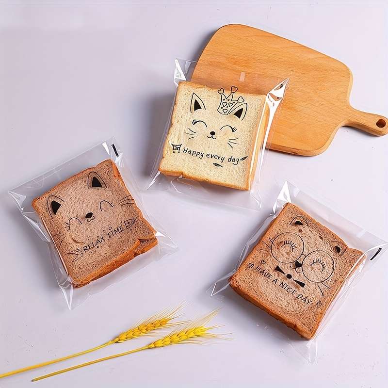 Food Storage Bags Style Large Cat Threeinone Selfadhesive Bag 14Cm*100