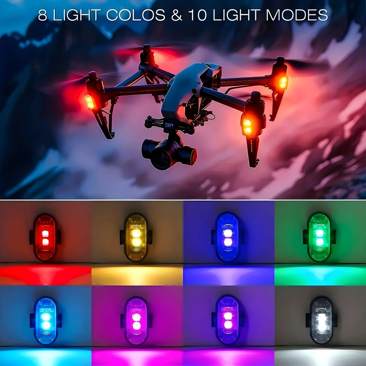 Car Lights Model 2 Lights 1 Remote Control