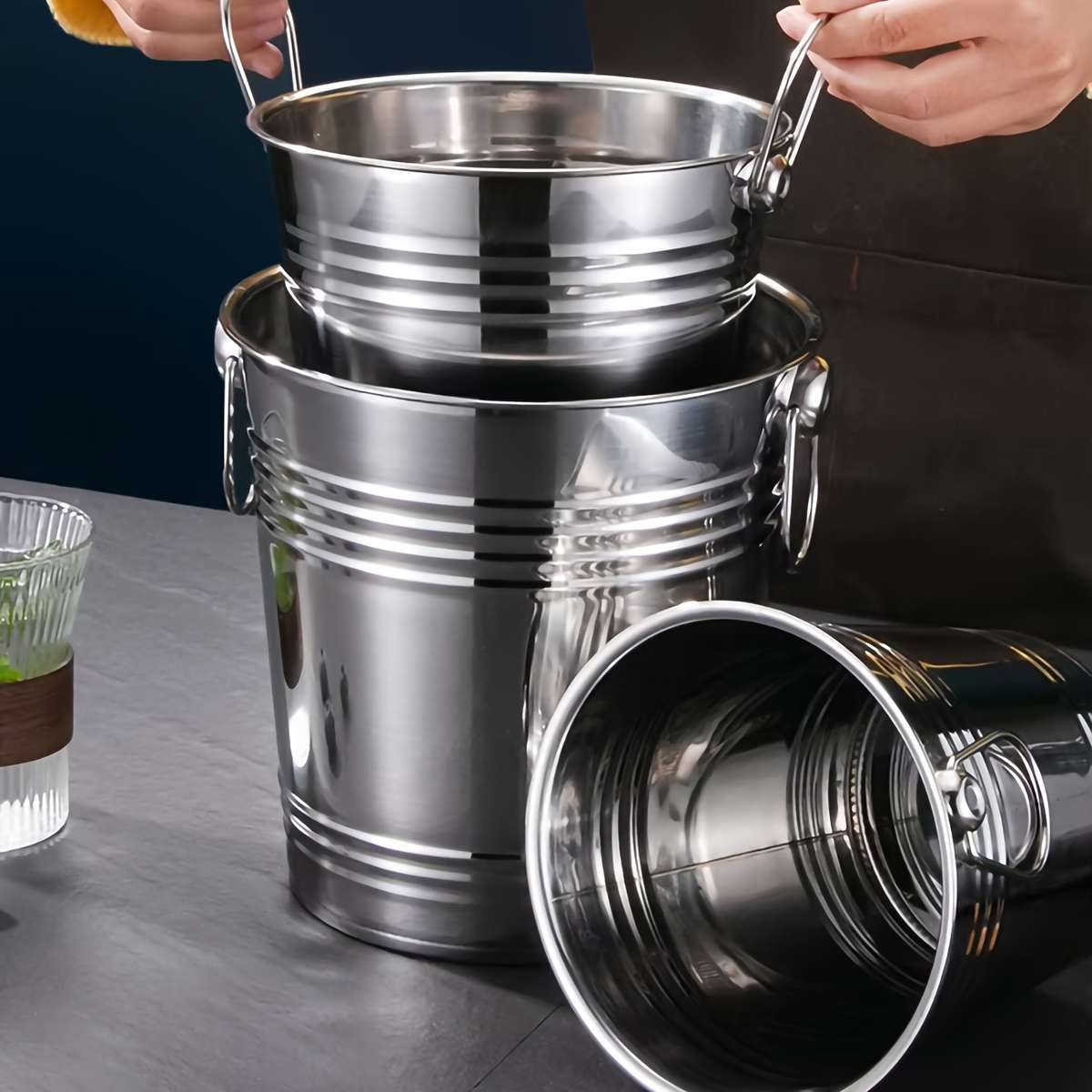 Ice Bucket Capacity 6L202.87Oz