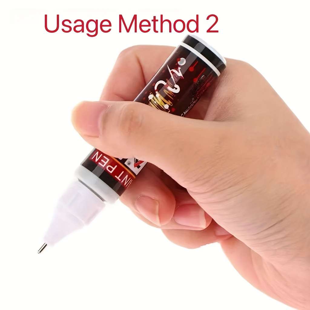 Car Scratch Repair Tool Items 5Pcs Red