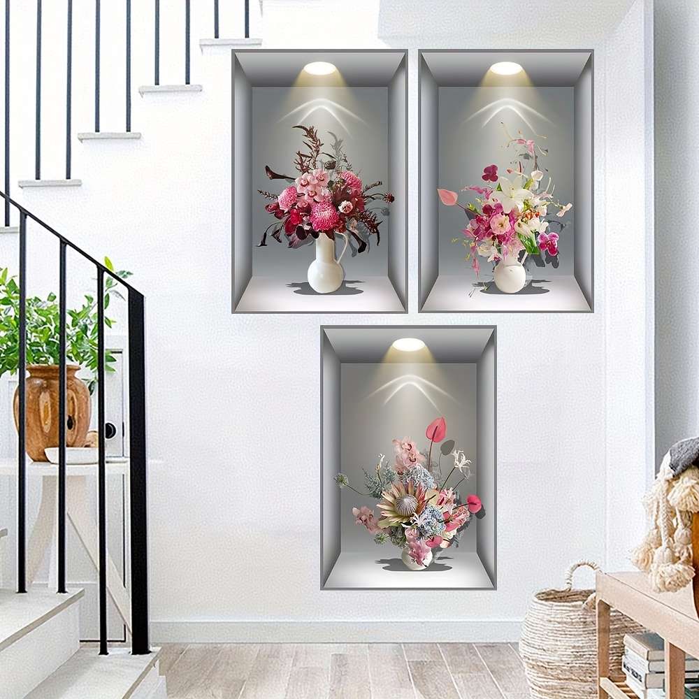 Wall Stickers Color Red Size11.8Inch30Cm*17.7Inch45Cm*3