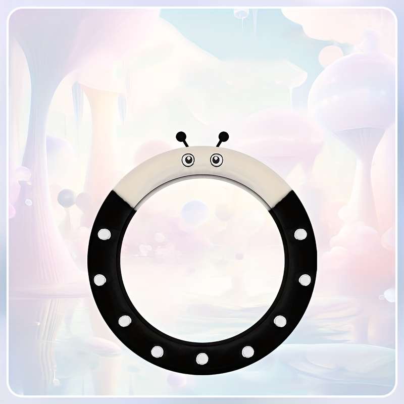 Car Steering Wheel Cover Blue Model Round