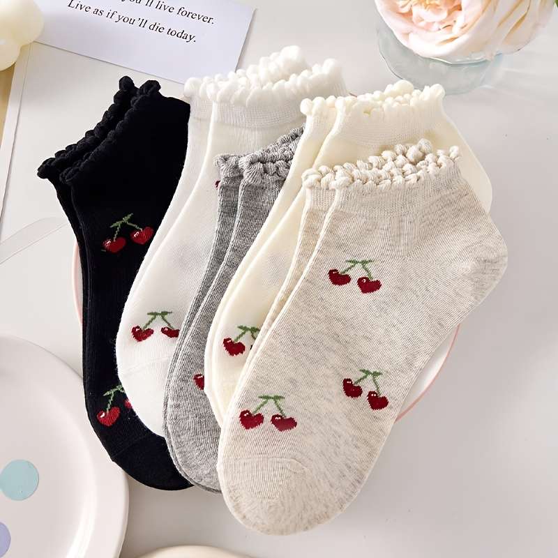 Women S Socks Color Random Color 5Pairs Size Onesize