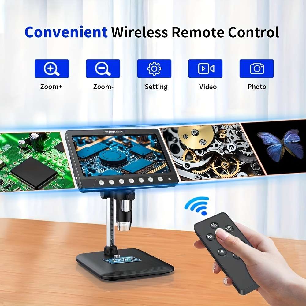 Digital Microscope 4K 17 78 Cm Hd Ips Coin Error Model Xwj 330 Black