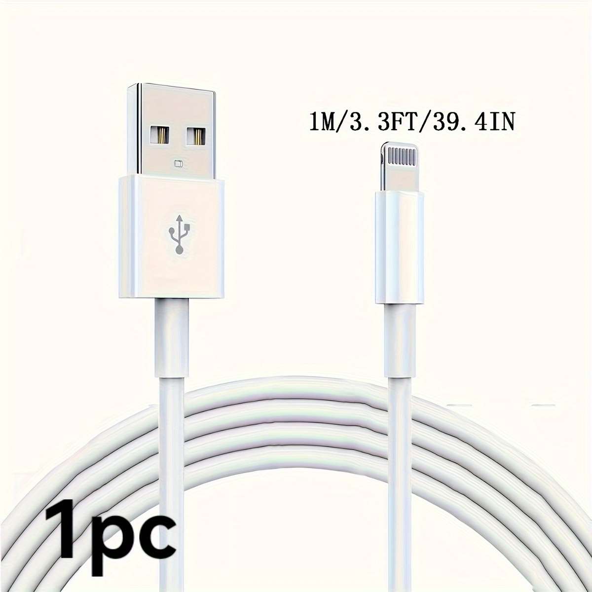 Charging Cable Size 100Cm 40Inch 3.3Ft Quantity