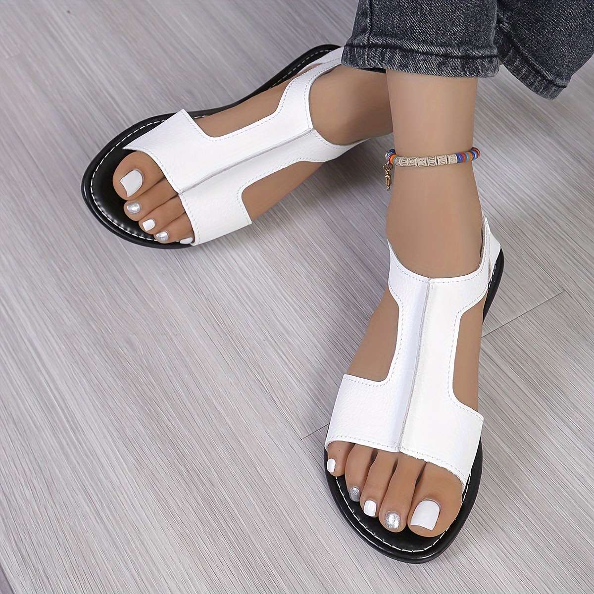 Sandals Color White Sizeuk 7