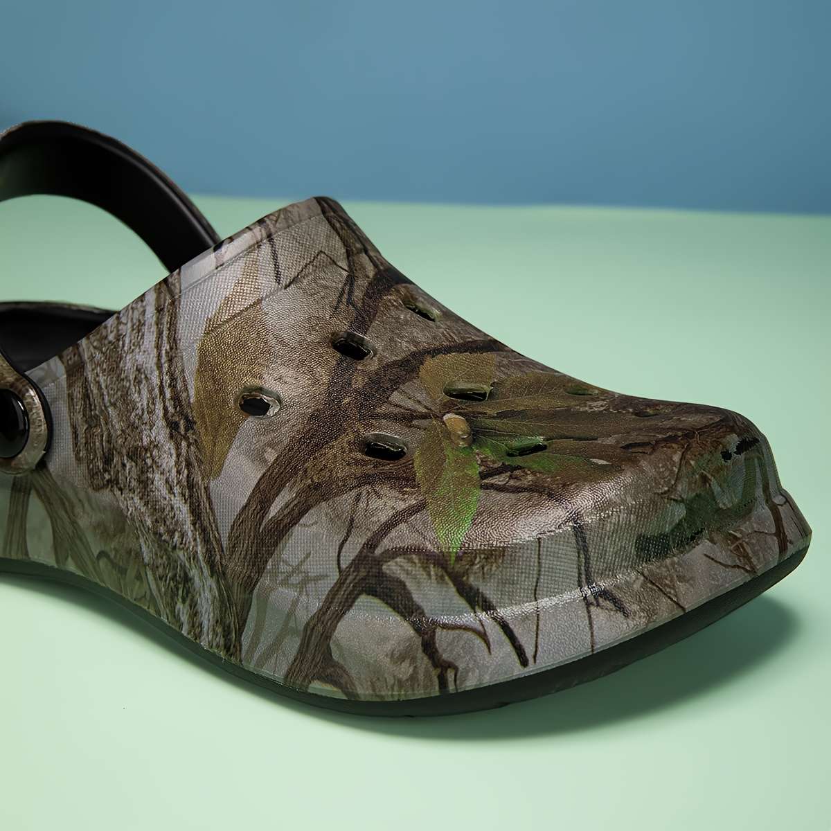 Sandals Color Black Branches Size Uk 6.5 Wide