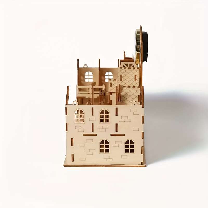 3D Building Model Puzzle Set