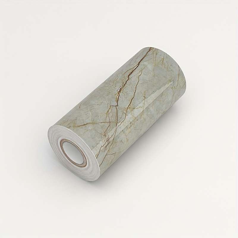 Durable Self Adhesive Cupboard Wrap 636 color Gray-green size 15cmx200cm